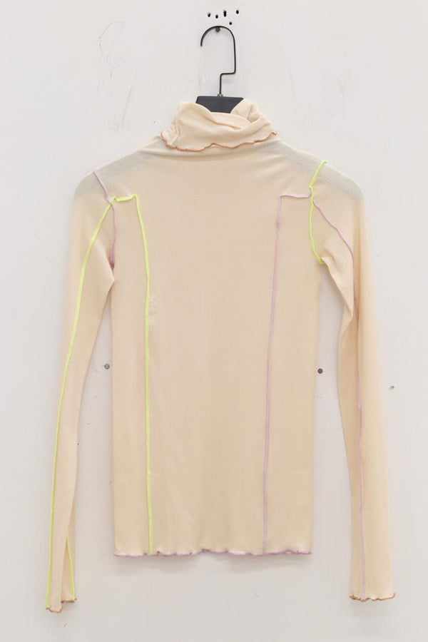 BASERANGE OMATO Turtleneck TTOMT-RB-WI22 UNDYED